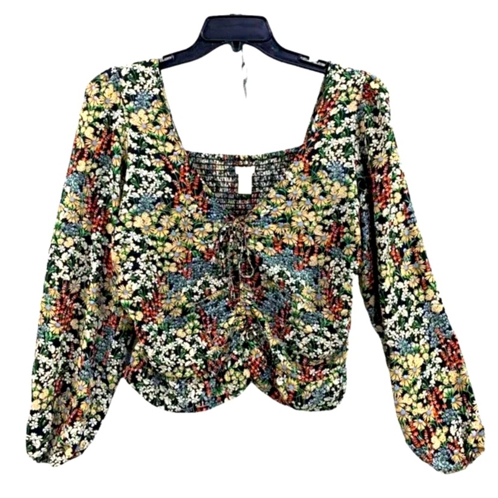 Gorgeous Vintage Floral Bohemian H&M Blouse - Sz. Small. *EUC*!